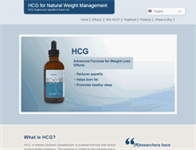 Tablet Screenshot of info-hcg.com